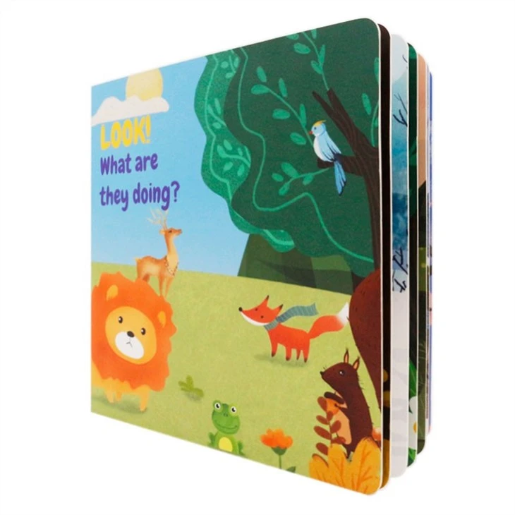 Smart Lion Animal World Touch And Sound Book For Children Learning
