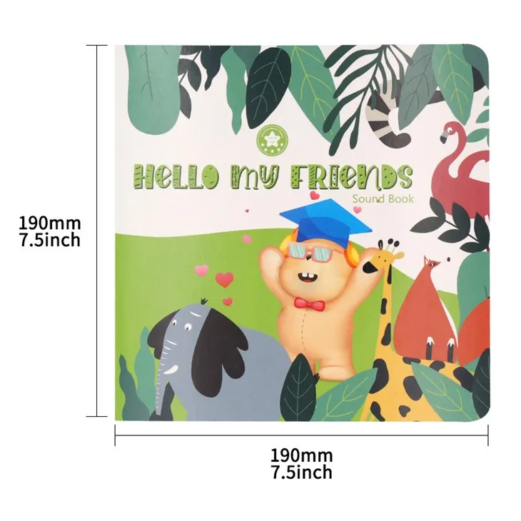 ABC Music Song Sound Book Suitable For Pre-school Kids