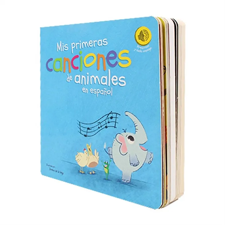 Cheerful Animal Music Sound Book Suitable For Pre-school Kids