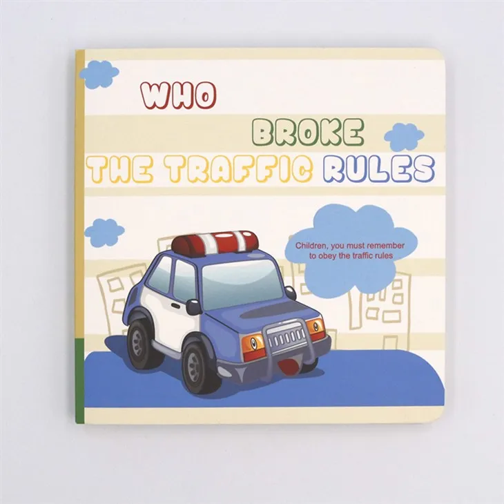 Factory Supply Useful Traffic Rule Learning Sound Book